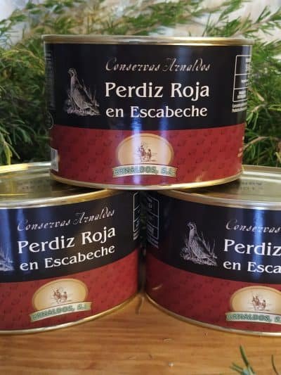 Perdiz Roja en Escabeche