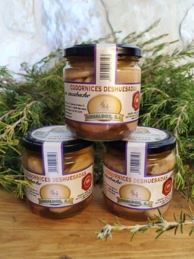 Codorniz Deshuesada en Escabeche