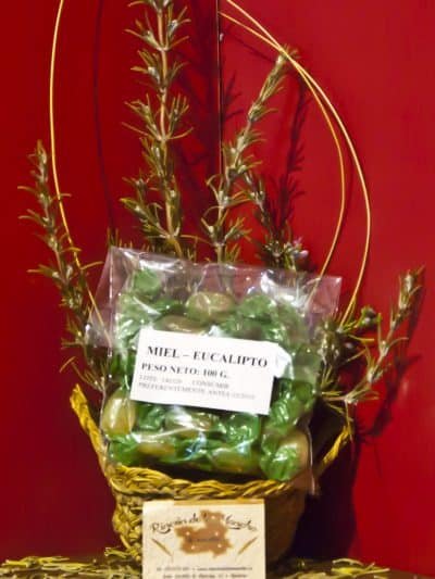 Caramelos Miel - Eucalipto