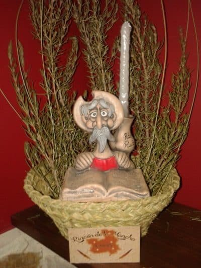 Palmatoria en Cerámica Quijote