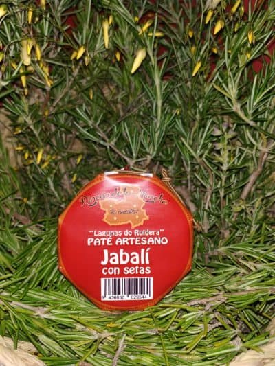 Paté Jabalí con Setas