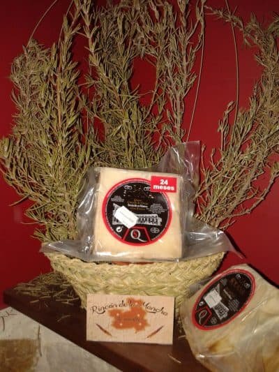 Queso Artesano Manchego Curado en MANTECA