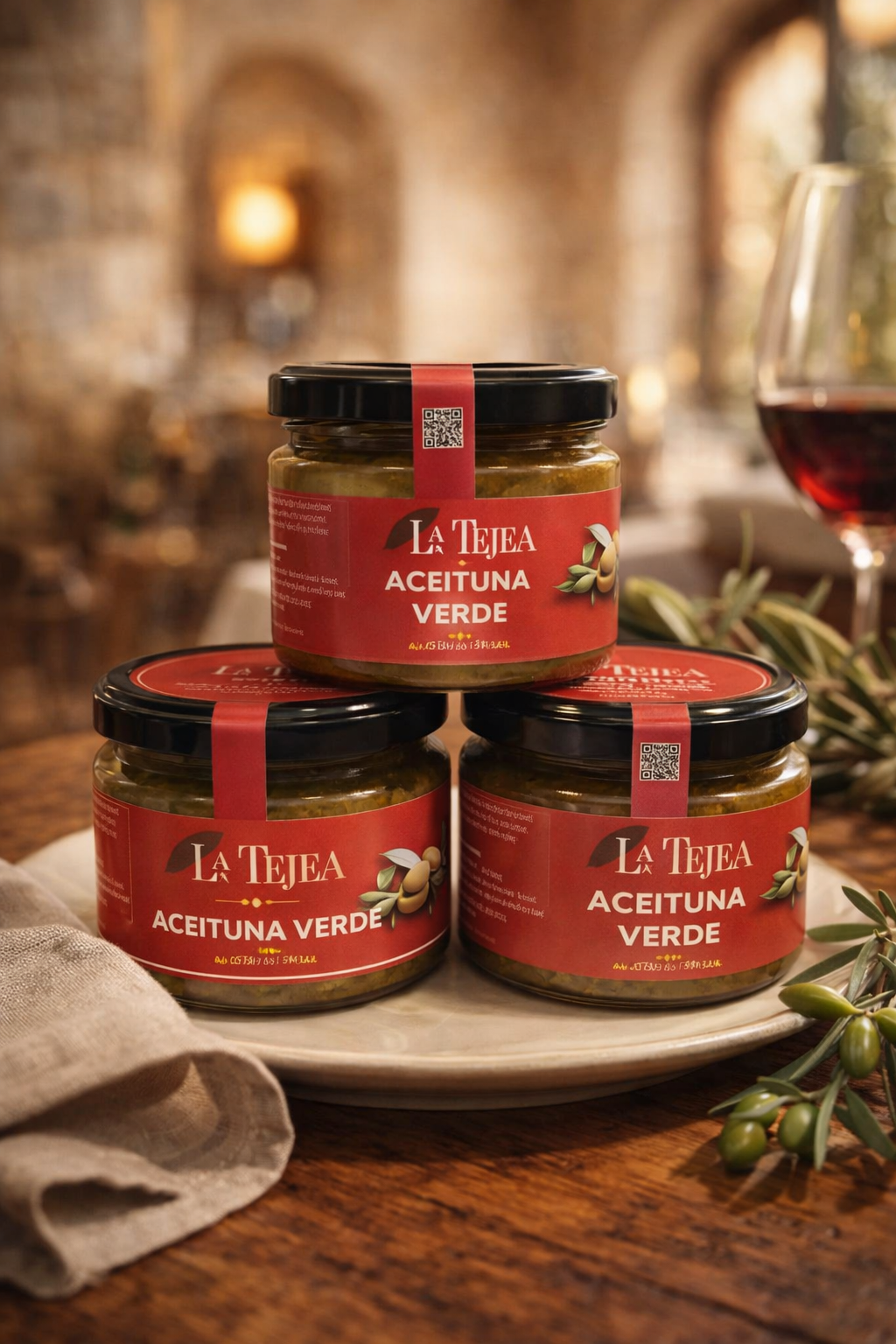 Mermelada de ACEITUNA VERDE