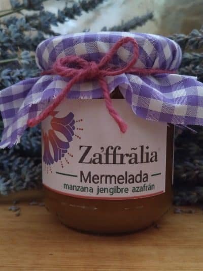 Mermelada de Manzana y Jengibre con Azafrán