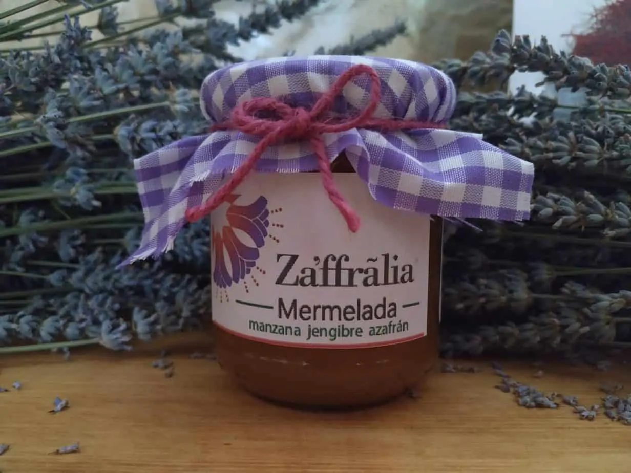 Mermelada de Manzana y Jengibre con Azafrán