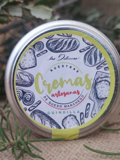 Crema de Queso Artesana con GUINDILLA