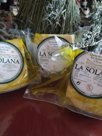 Queso de Oveja Madurado en Aceite