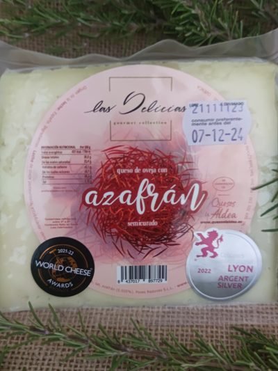 Queso de Oveja con Azafrán