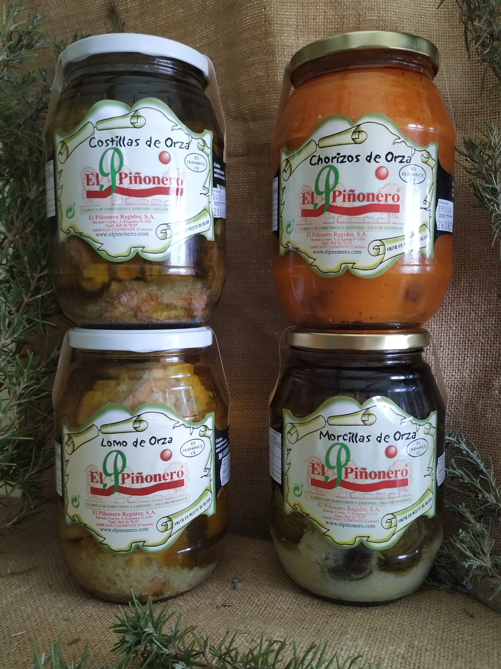 CHORIZOS DE ORZA EN ACEITE DE OLIVA - Imagen 2