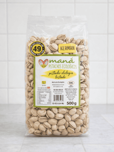 Pistachos ecológicos tostados - 500gr