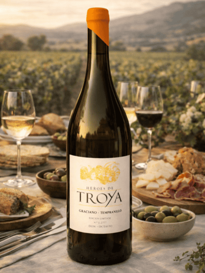 Vino Héroes de Troya Graciano-Tempranillo