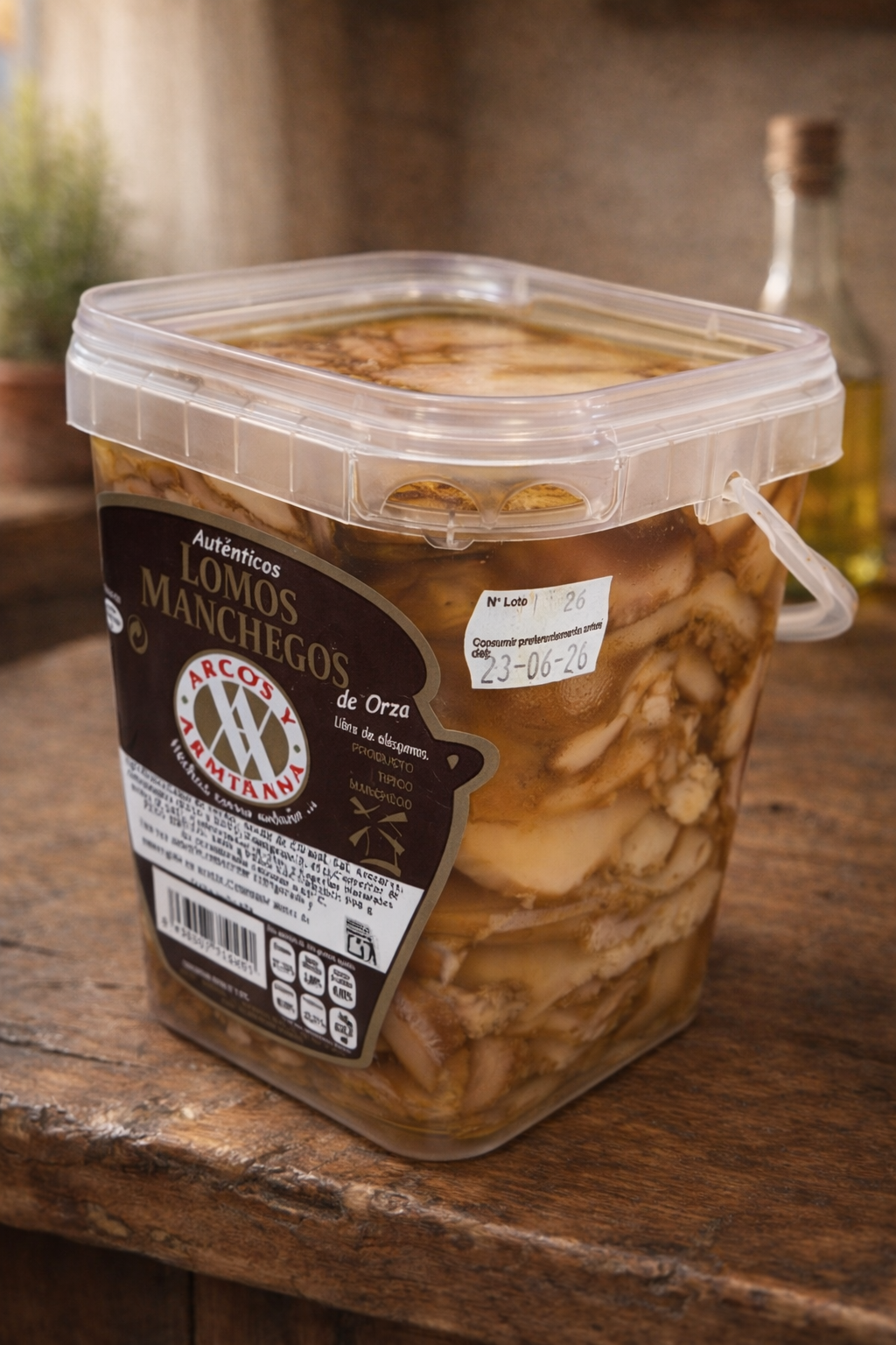 Lomo de Orza Manchego en Lonchas 1460gr